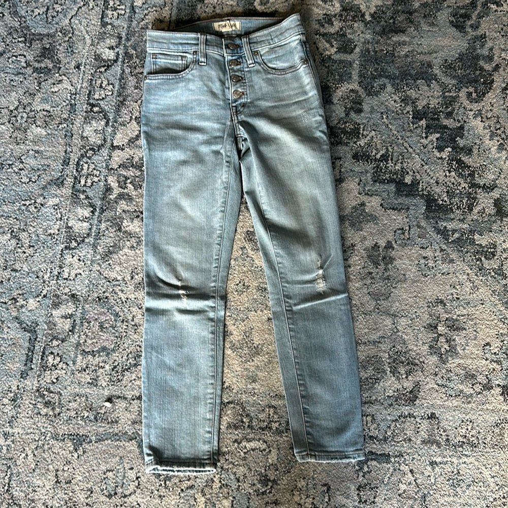 Madewell skinny jeans